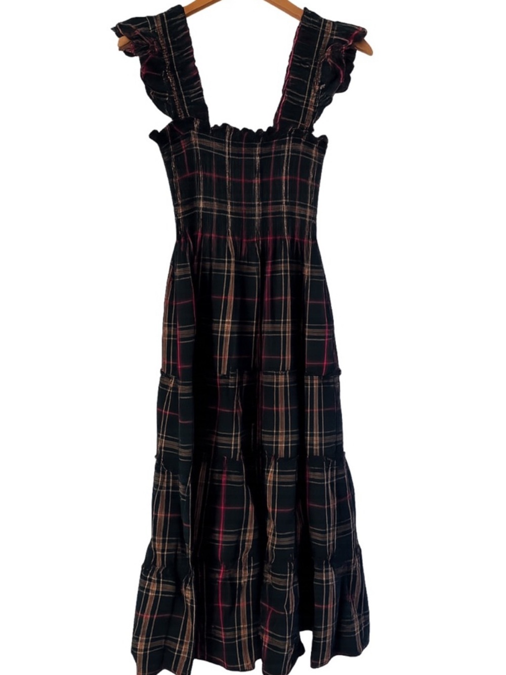 Hill House Ellie Plaid Nap Dress S